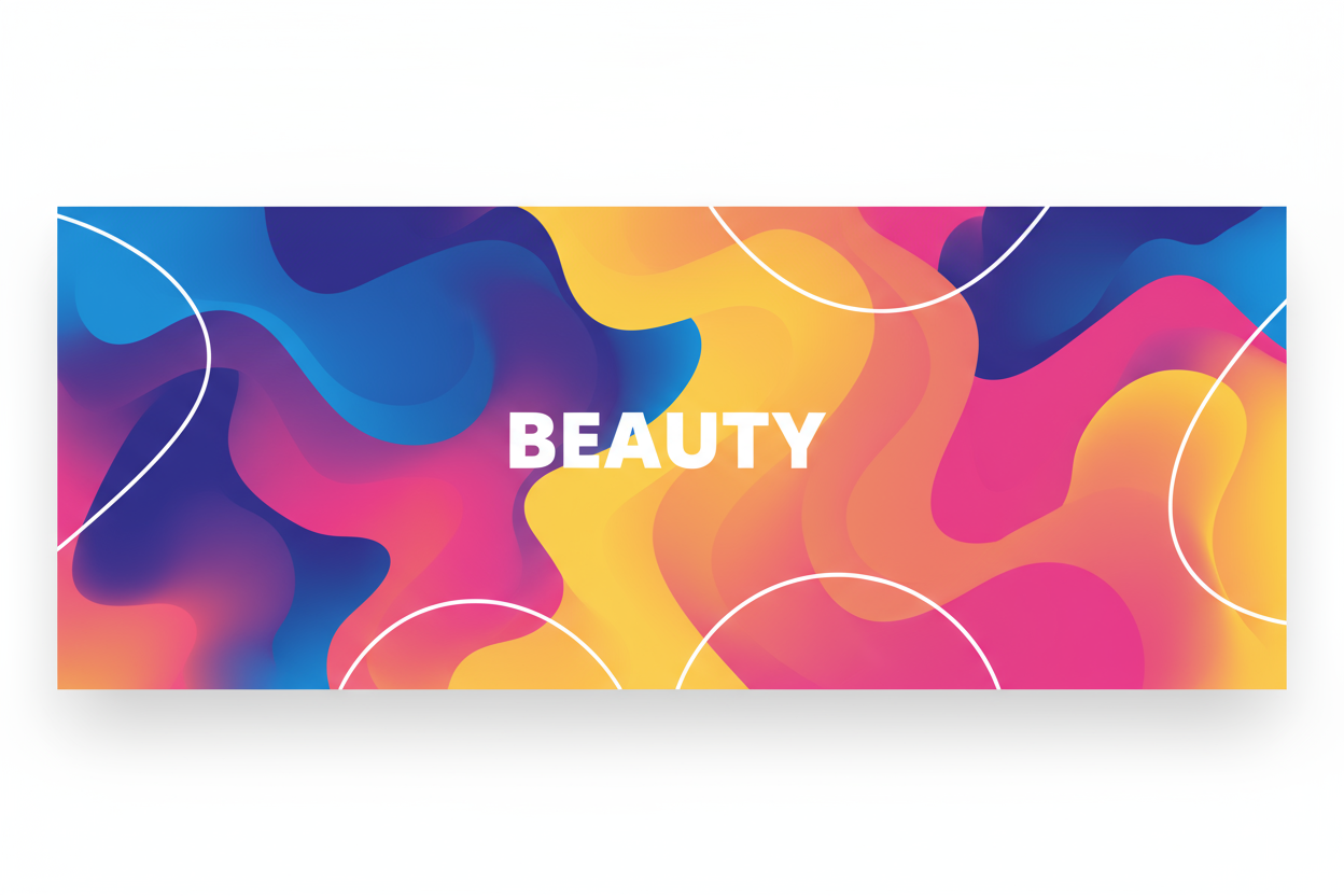 create a colorful background that go with the colors white and black